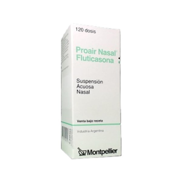 Montpellier Proair Nasal Fluticasona Susp.Ac.Nasal x 120 Dosis #1