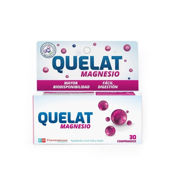 Quelat Magnesio 30 comprimidos