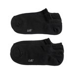 Media Invisible Wav Negro Y Negro Liso x 2 un #1