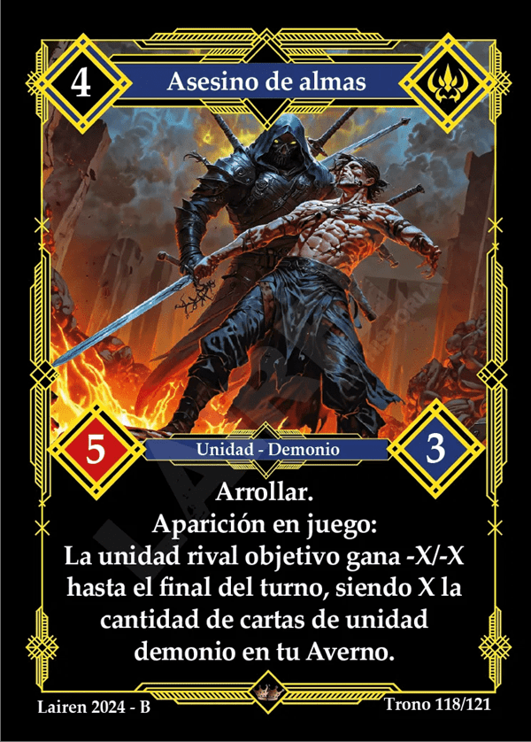 118 Asesino De Almas - Coste 4 #1