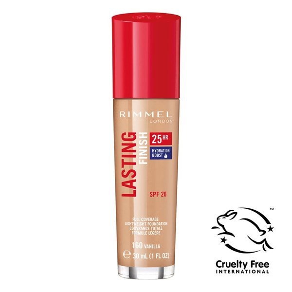Rimmel Lasting 25H Foundation Color 160 unconventional alt