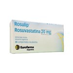 Eurofarma Rosulip Rosuvastatina 20 Mg x 30 Comp #1