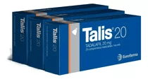 Eurofarma 20 talis Masticable 20 mg x 60 comprimidos | Envío Discreto #1