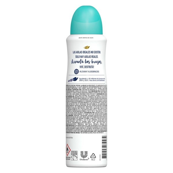 Desodorante Antitranspirante Dove Go Fresh Pera Y Aloe Vera en Aerosol x 150 ml alt
