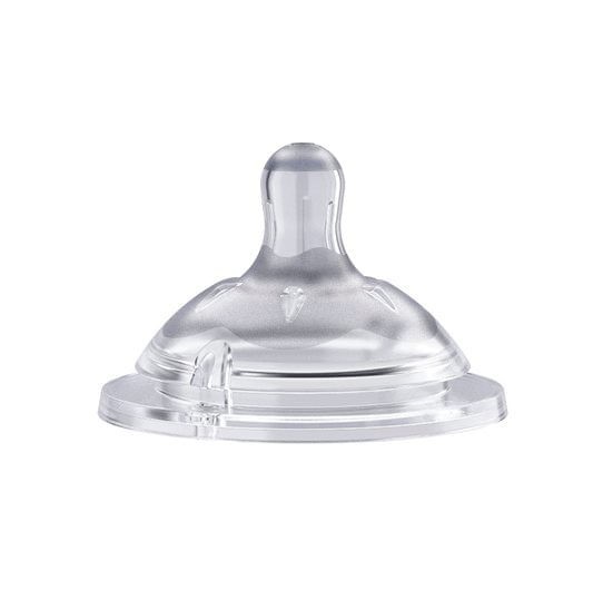 Chicco Tetina Natural Feeling 4 m+ Flujo Regular 2 Unidades. alt