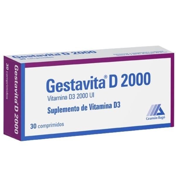 GESTAVITA D 2000 X30 COMPRIMIDOS
