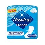 Nosotras Respirable Protectores Diarios 50 Unidades #2
