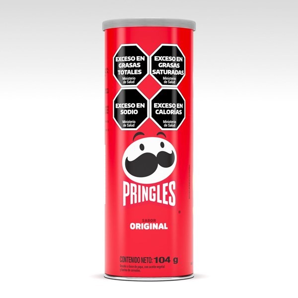 Papas Fritas Pringles Original 104 G. #1