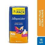 Toallita Femenina Siempre Libre Fit Adapt 16u #1