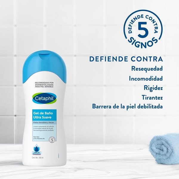 Cetaphil Gel de Baño Ultra Suave 500 ml alt