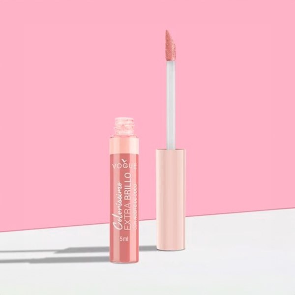 Labial Vogue Colorissimo Extra Brillo Rose | 5 Ml