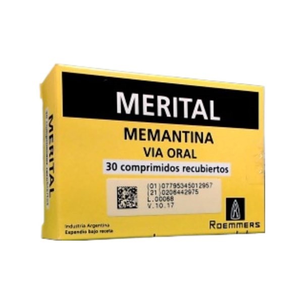 Roemmers Merital Memantine x 30 Comp Ranurados #1