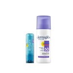 Dermaglos Kit Solar Facial Barra Protectora + Efecto Seco Fps 50 tamaño 2 Unid #1