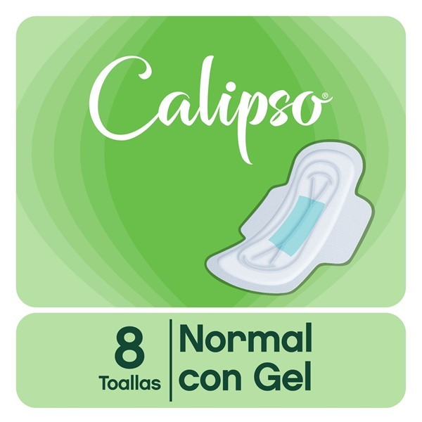 Calipso Toallitas Higénicas Normal x 8 Unidades Unico alt