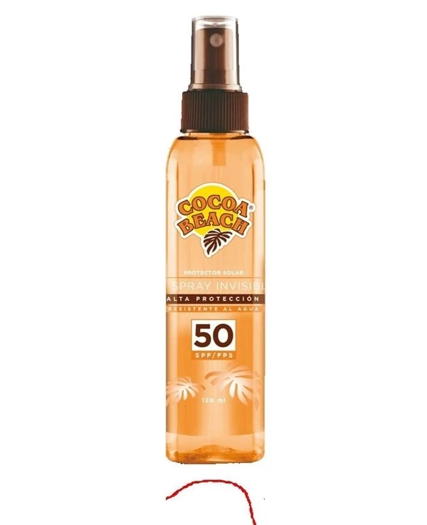 Cocoa Beach Protector Solar Invisible Bloqueador Spray Fps50 120 ml