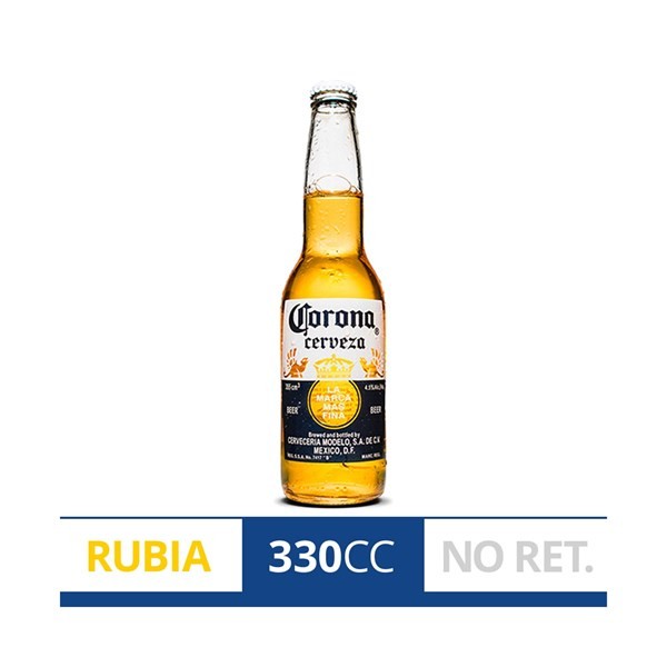 Cerveza Rubia Corona 330 Cc. #1