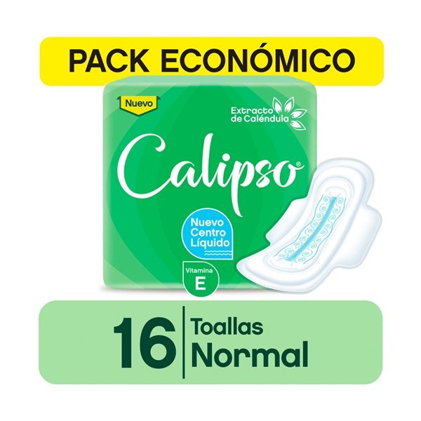 Toalla Femenina Calipso Con Calendula 16 Uni #1