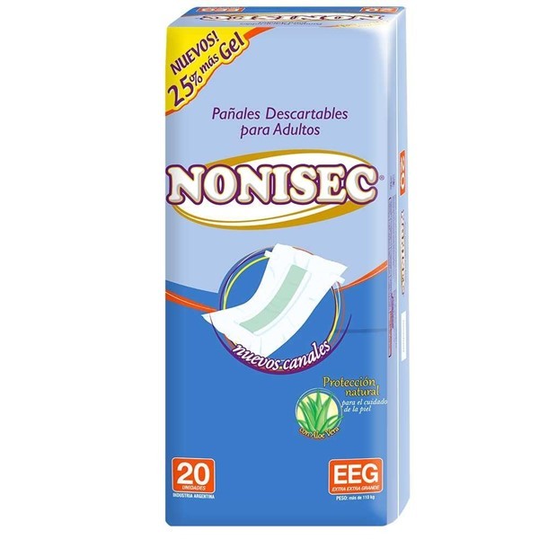 Nonisec Pañales Descartables Para Adultos Megapack Xxg #1