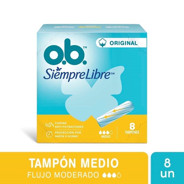 O.b. Tampones Ob Medio 8un #1