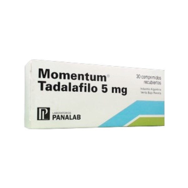 Panalab Momentum Tadalafilo 5 Mg x 30 Comp Recubiertos #1