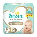 Pañales Pampers Premium Care Plus Hipoalergénico m #1