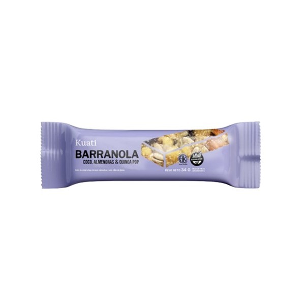 Barranola de Cereal Kuati de Coco Y Quinoa 34 grs #1