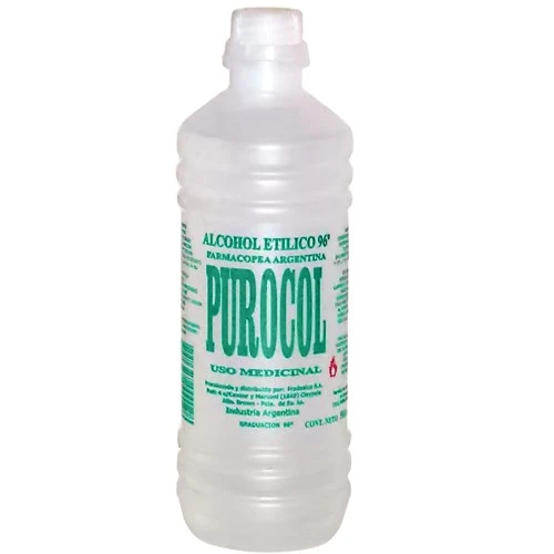 Alcohol Etilico 1000 ml X12 - Purocol