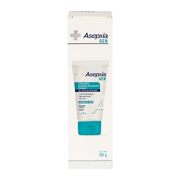 Asepxia Gel Gen Exfoliante Micelar 100 gr - VTO 08/23 -  CONSUMO INMEDIATO  alt