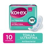 Kotex Toalla Femenina Antibacterial Ultrafina (10 Unidades) #1