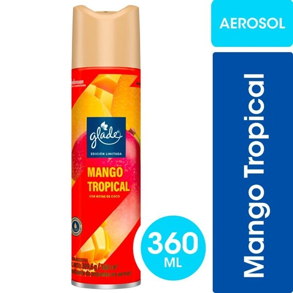 Aerosol Glade Limited Edition Mango Tropical 360 Ml #1