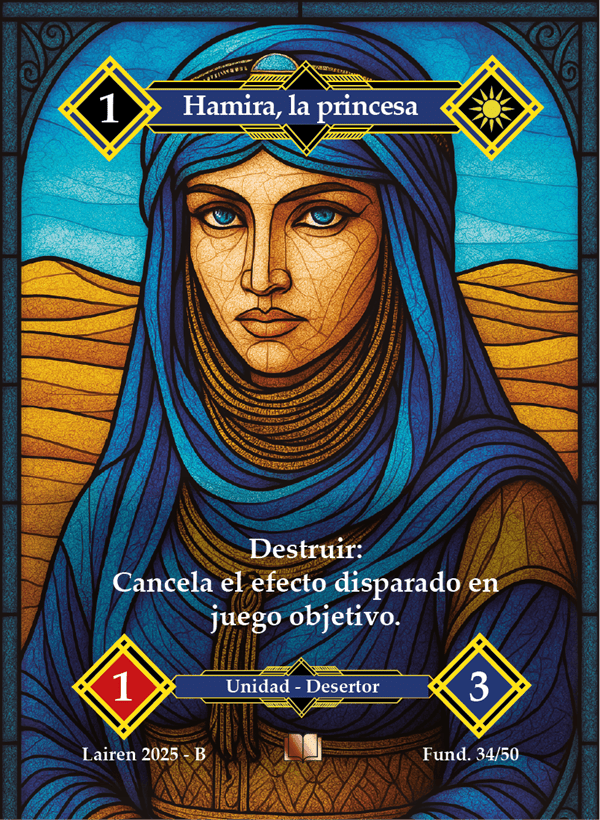 034 Hamira, La Princesa Full Art - Coste 1 #1