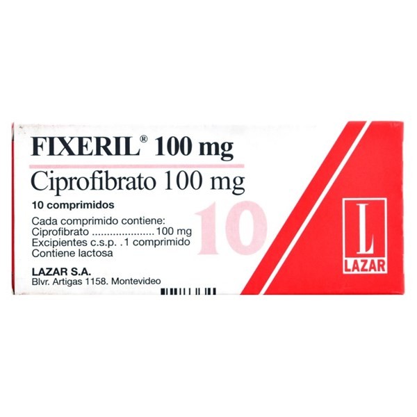 FIXERIL 100 MG.X 10 COMP. #1