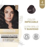 Capilatis Kit Coloración en Crema Castaño N°4 #2