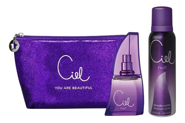 Eau de Toilette Ciel Nuit x 50 ml + Desodorante x 123 ml + Neceser de Regalo #1