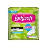 Toallas Femeninas Ladysoft Normal Con Alas Tela Suave X 8 U #1