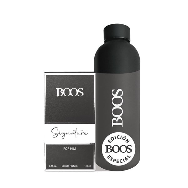 Set Edp Boos Intense Signature x 90 ml + Botella Térmica #1