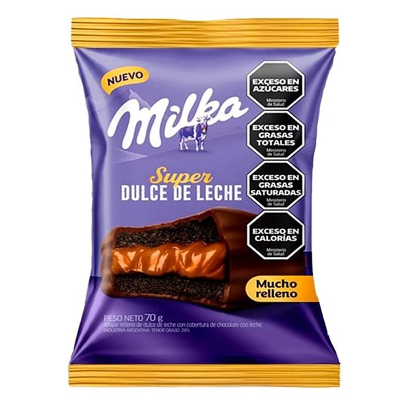 Alfajor Milka Simple Súper Dulce de Leche 70 g #1