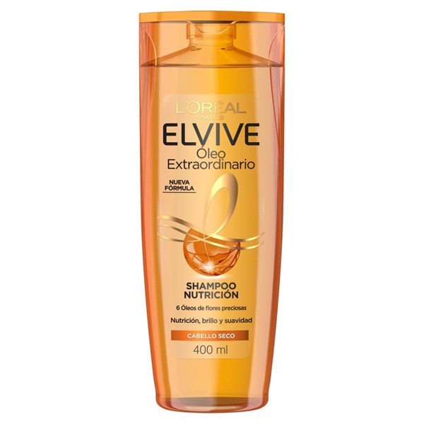 Elvive Shampoo Oleo Extraordinario Nutrición Universal 400 Ml alt