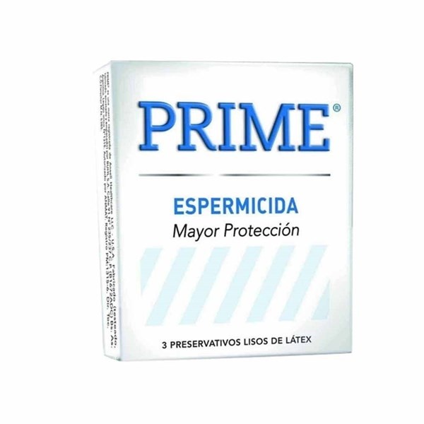 Preservativos Prime Espermicida X 3 Unid #1
