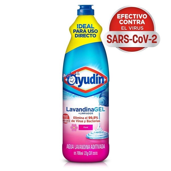 Ayudin Ayudín Lavandina En Gel Floral 700ml alt
