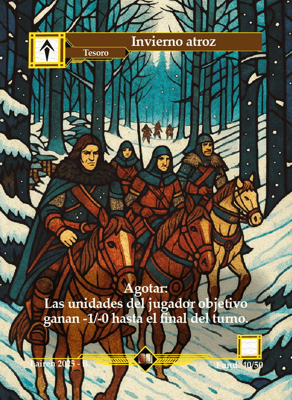 040 Invierno Atroz Full Art