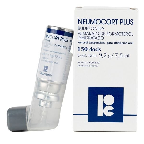Neumocort Plus | Aerosol 150 dosis | Budesonida + formoterol #1