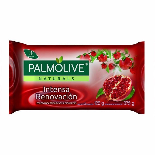 Palmolive Jabon Naturals Granada 125 Gr (3 Unidades) #1