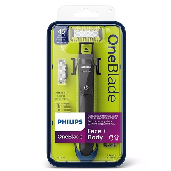 Philips Afeitadora Oneblade Face & Body QP2620/20