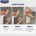 Desodorante Antitranspirante para Pies Curitas Silver Active 72 Horas de Protección #6