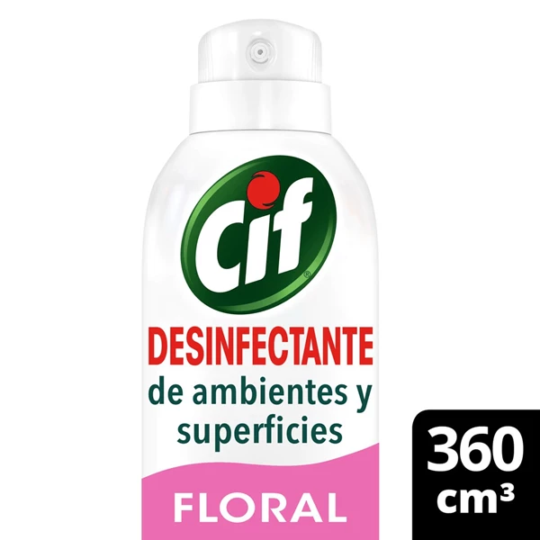 Aerosol Desinfectante Ambientes Y Superficies Cif Floral 260 g alt