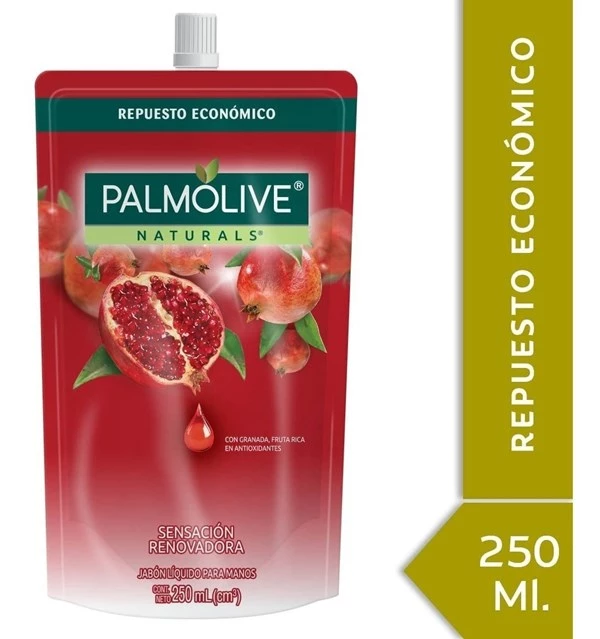 Palmolive Naturals Granada Jabón Liquido Repuesto x 500 ml