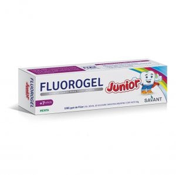 Fluorogel Junior +7 Años Menta Gel Dental 60 g 1 Unidad #1