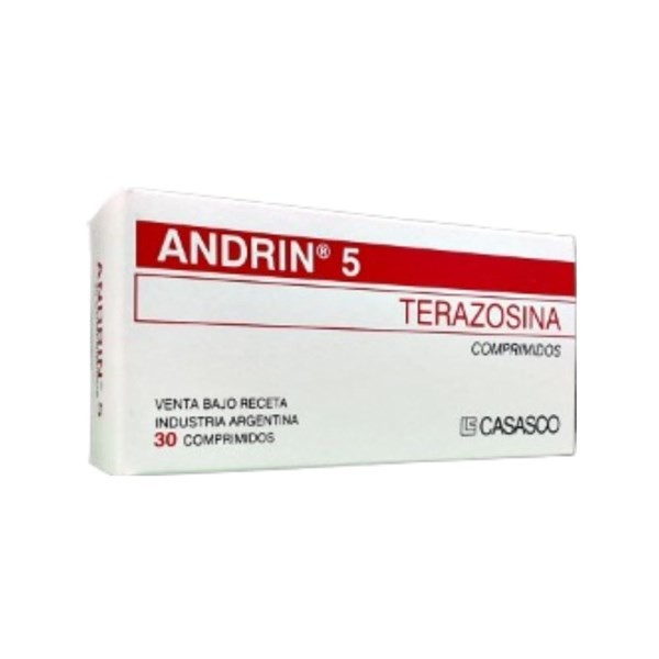 Casasco Andrin 5 Mg Terazosina x 30 Comp #1