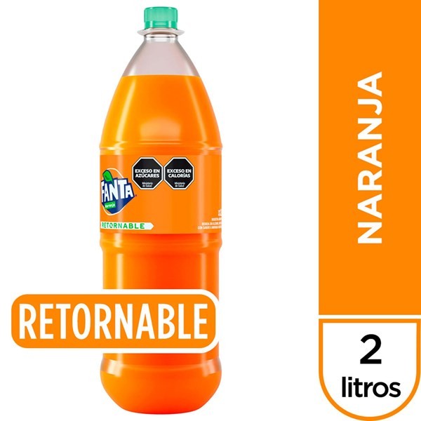 Gaseosa Fanta Naranja 2 l. #1